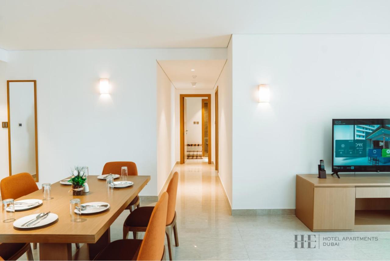 He Hotel Apartments Dubái Habitación foto
